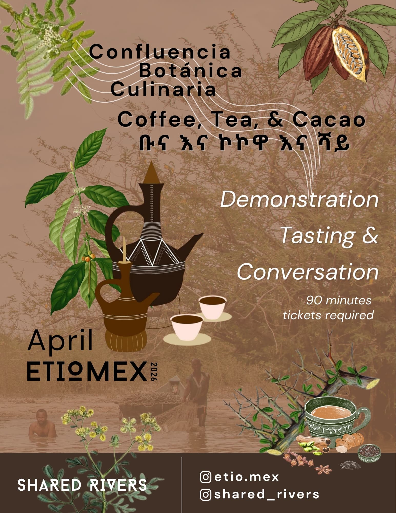 Cacao, Coffee, and Chai Ceremony