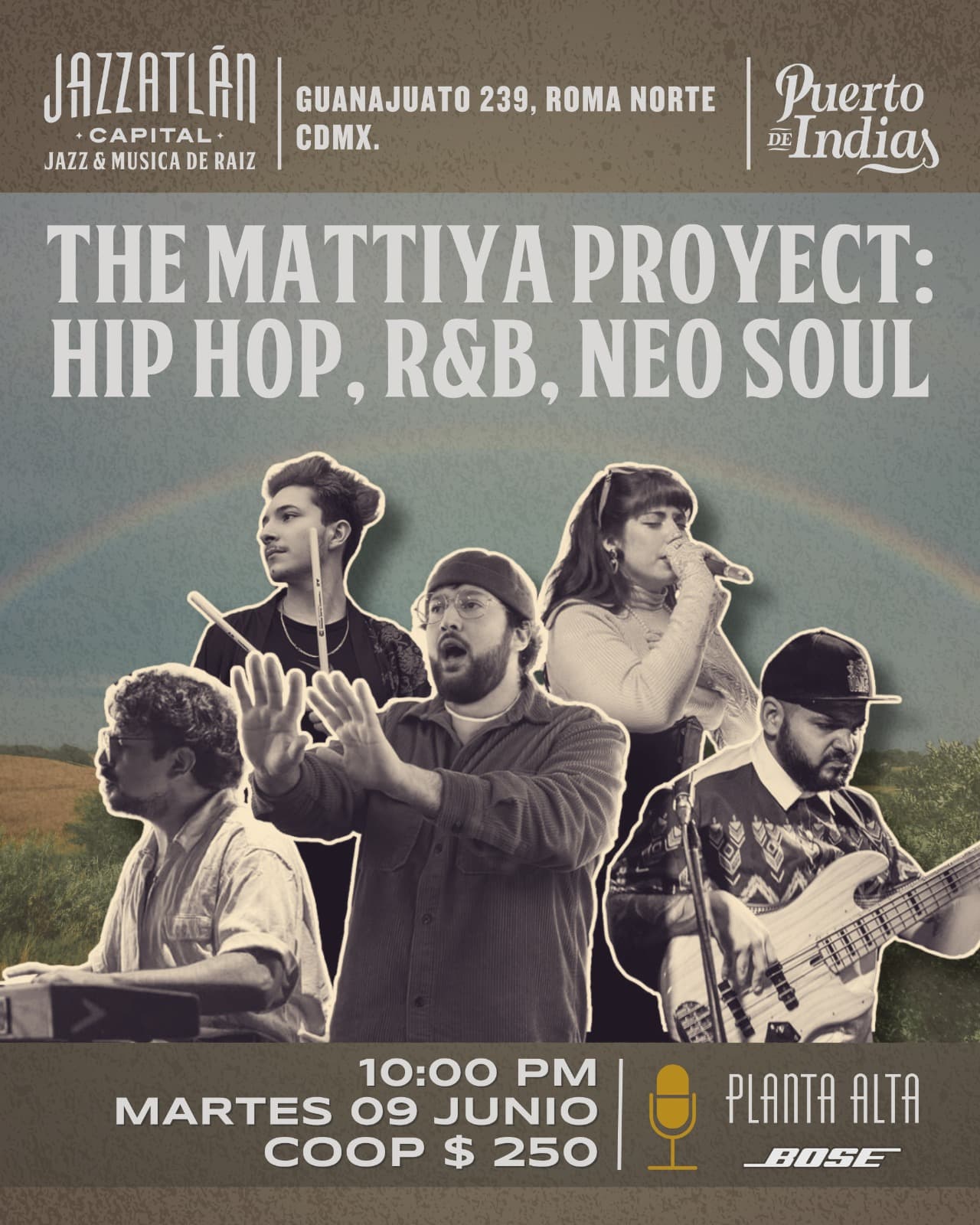 THE MATTIYA PROYECT:HIP HOP, RNB, NEO SOUL @JAZZATLAN