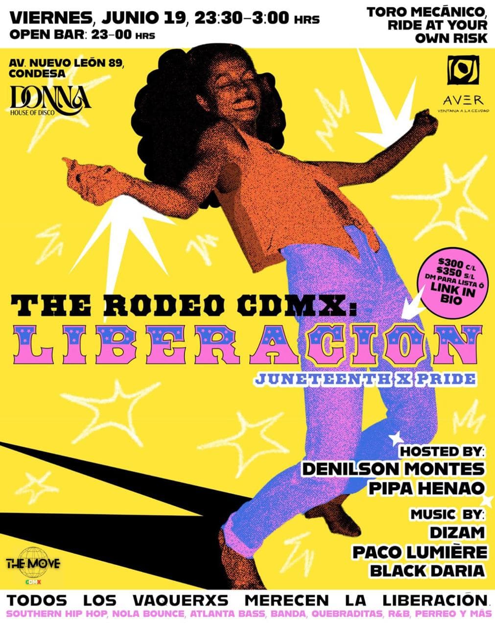 The Rodeo CDMX: Juneteenth x Pride