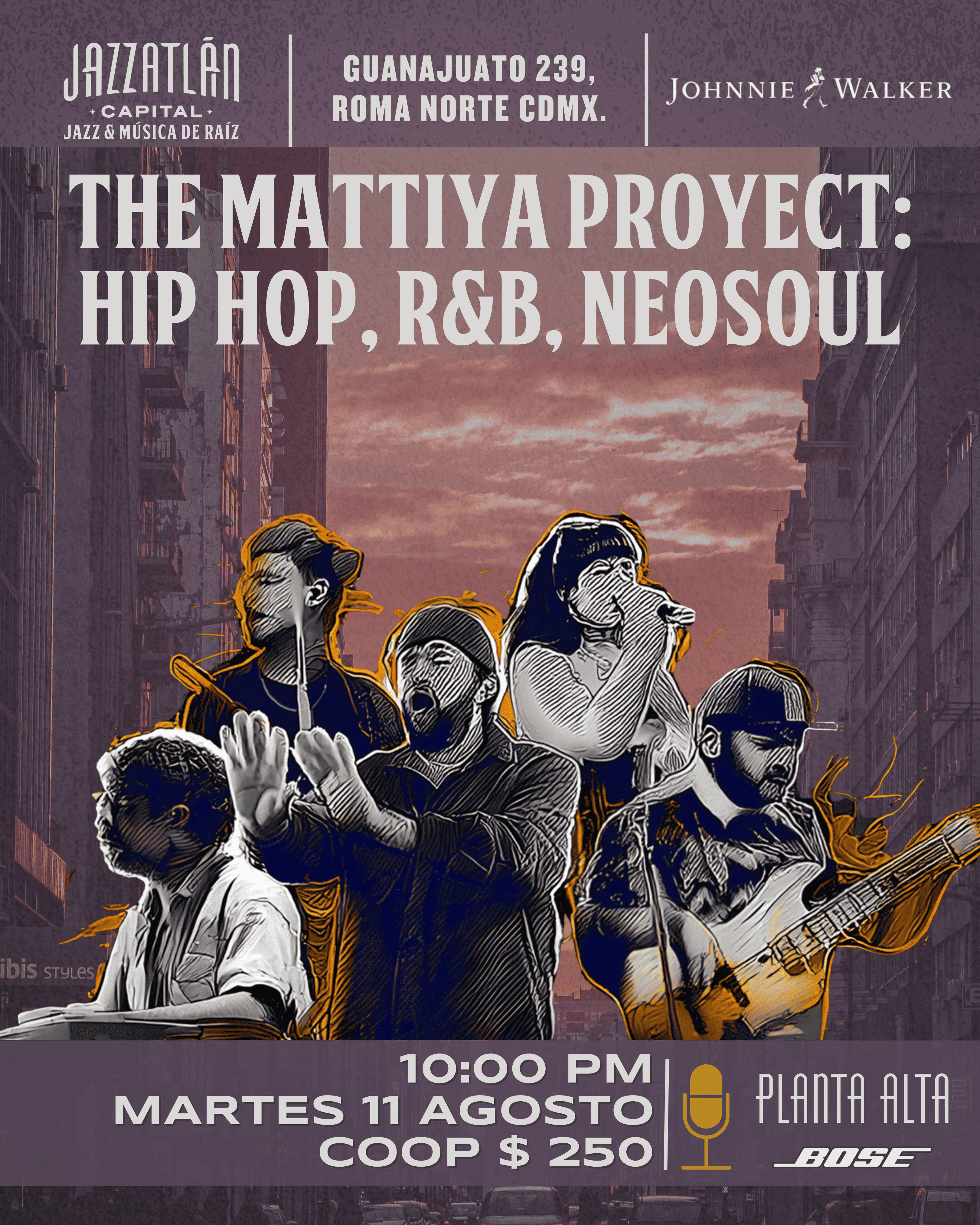 LIVE MUSIC HIP HOP & R&B @ JAZZATLAN