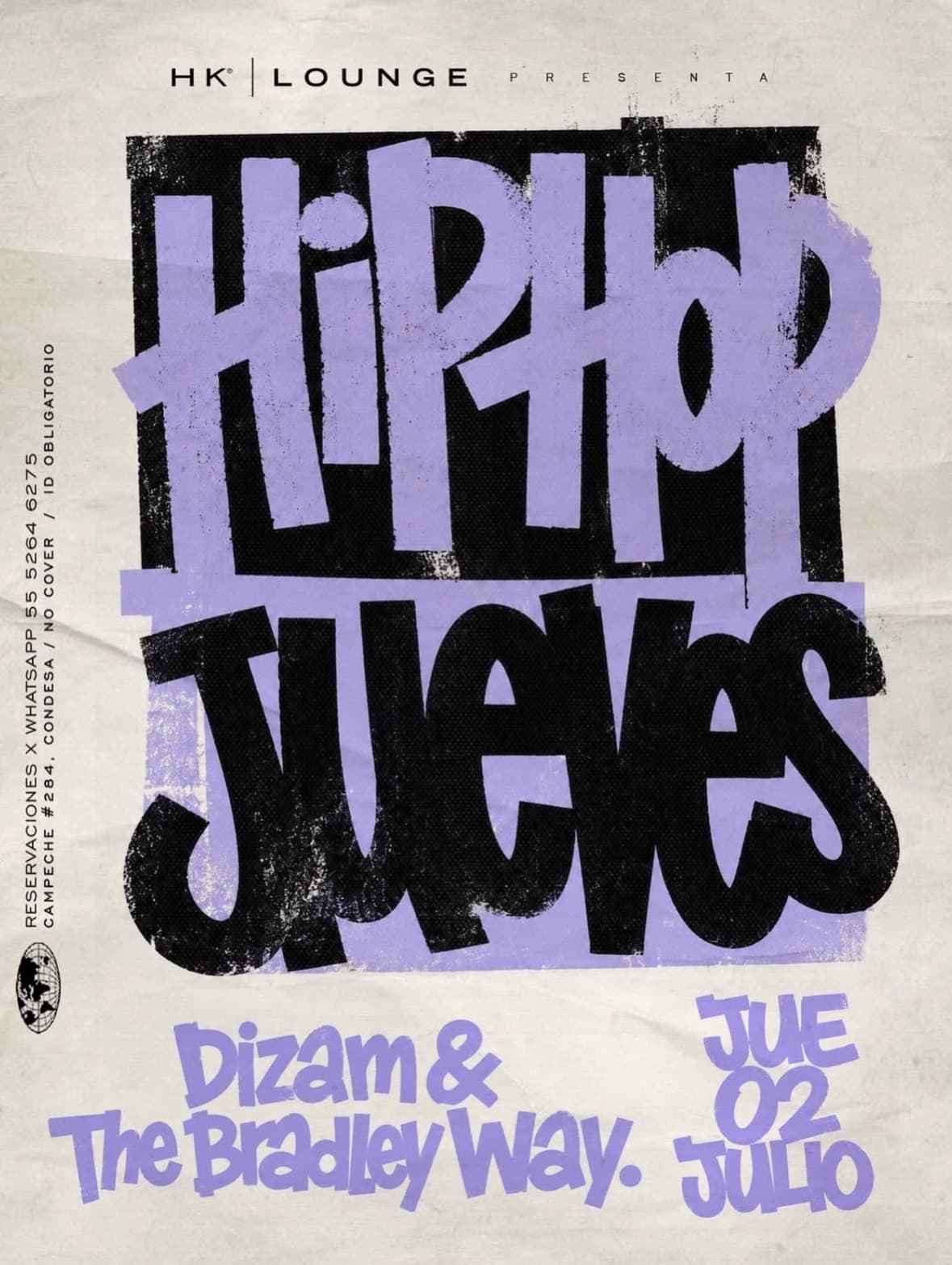 Hip Hop Jueves at HK Lounge
