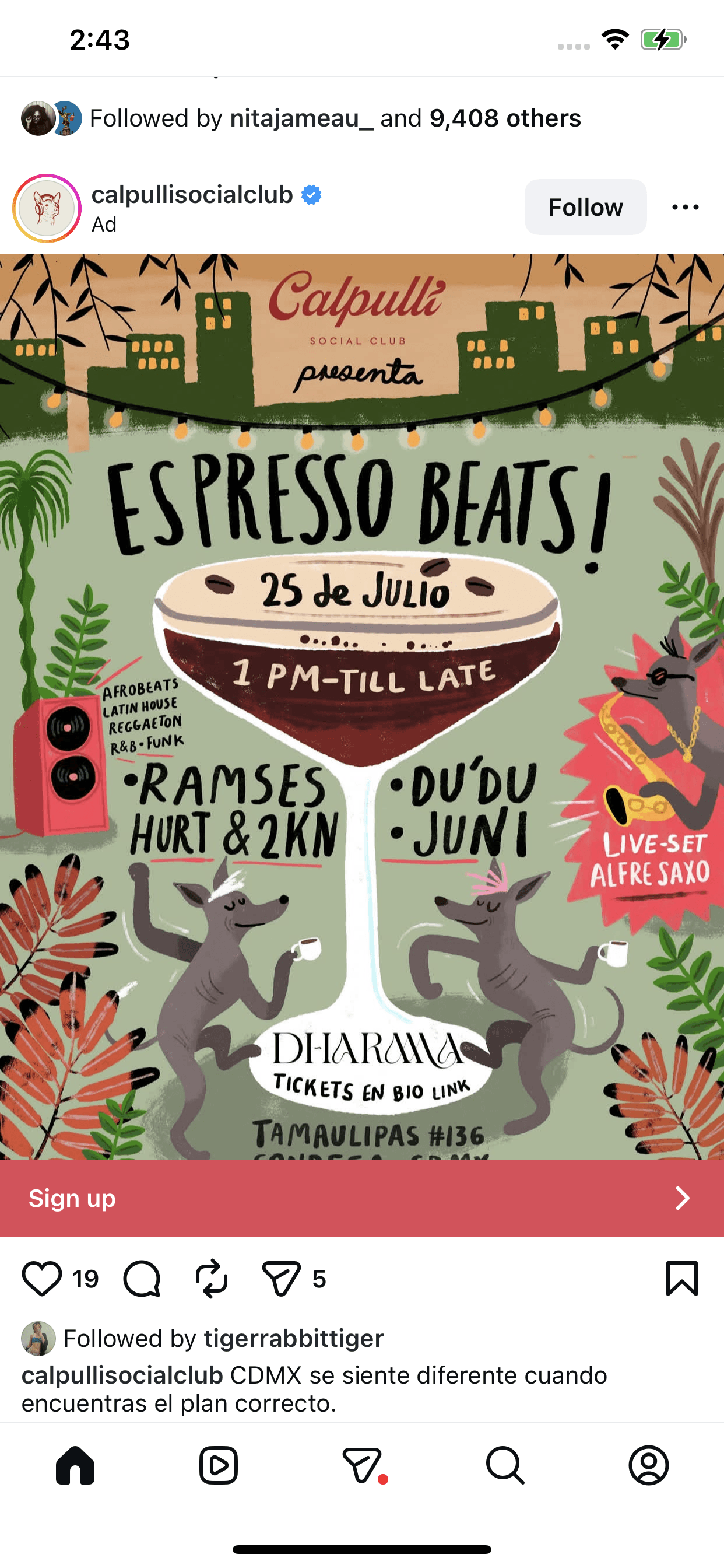 Espresso Beats — Calpulli Social Club