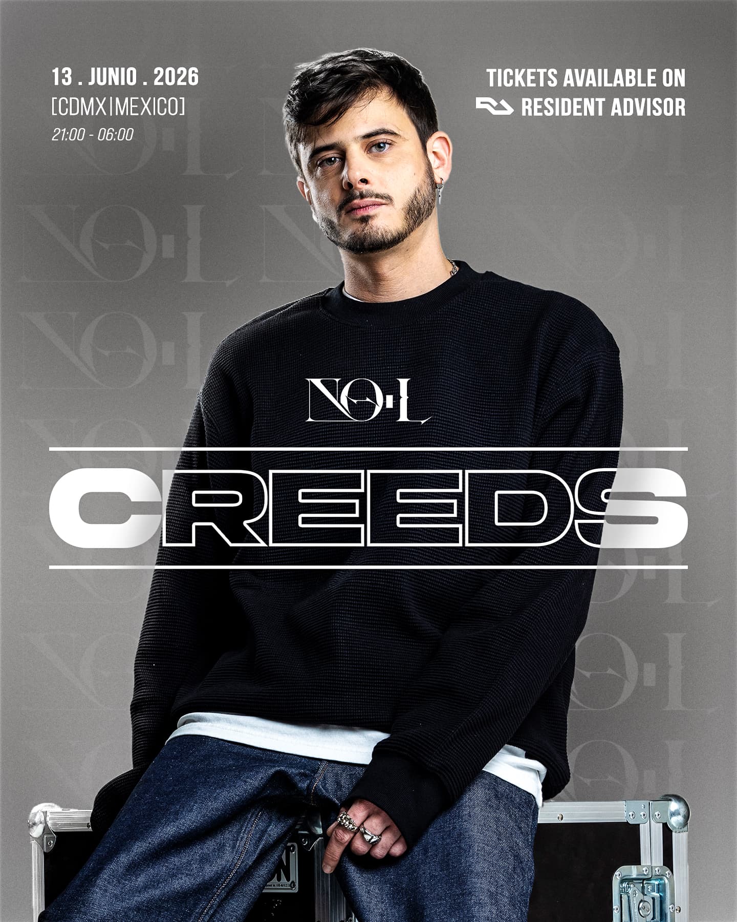 CREEDS X NO LABEL CDMX