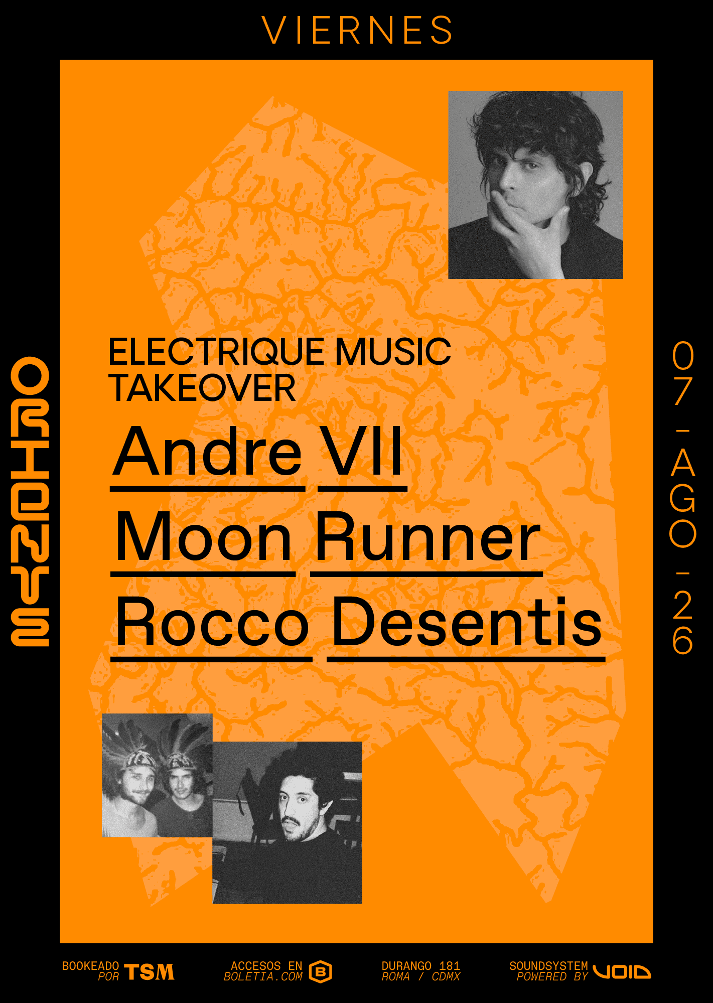 Electrique Music: Andre VII, Moon Runner, ROCCO DESENTIS
